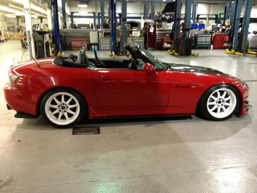 2000 honda s2000 red carbon fiber