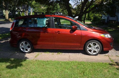 2010 mazda 5 sport mini passenger van 4-door 2.3l