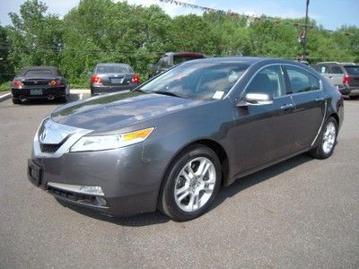 2009 acura tl 4dr, auto, 3.5l, 2wd, vsa, gray, leather, moonroof, navi,75k miles
