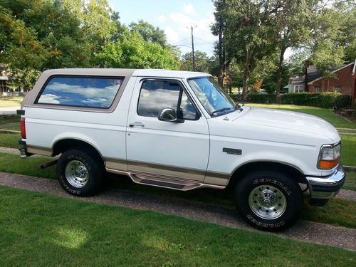 1996 ford bronco eddie bauer sport utility 2-door 5.8l