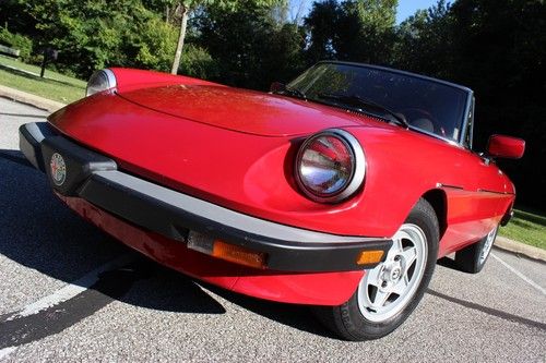 1984 alfa romeo spider veloce
