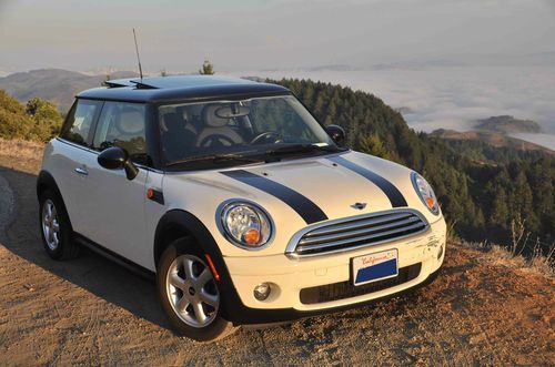 Mini cooper hardtop - low miles - 6 speed manual - pepper white