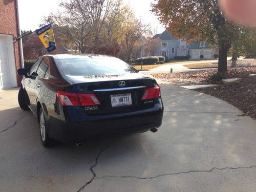 2007 lexus es350 sedan 4-door 3.5l, black, 79kmi.(w/100k ext.warr.), one owner