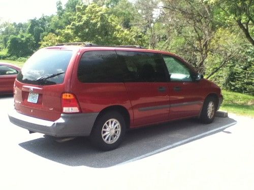 1999 ford windstar lx mini 7-passenger van 4-door 3.8l engine