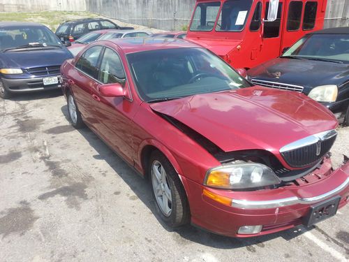 2002 lincoln ls base sedan 4-door 3.0l wrecked in front