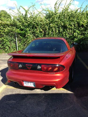 2002 pontiac firebird trans am coupe 2-door 5.7l ws-6 orange