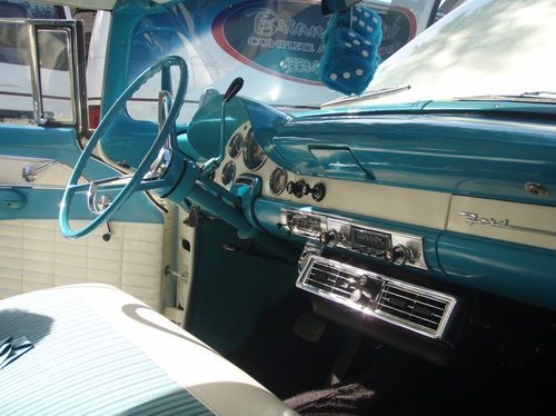 1956 Ford Victoria 2 Door Two Tone 312 AT PDB Excellent Condition, US $29,500.00, image 7