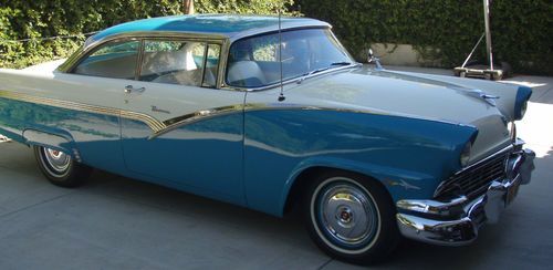 1956 Ford Victoria 2 Door Two Tone 312 AT PDB Excellent Condition, US $29,500.00, image 13