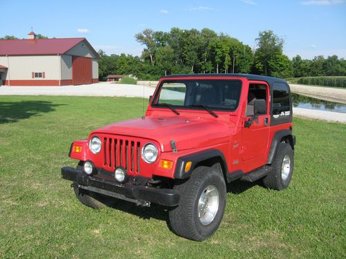 2001 jeep wrangler sport 2-door 4.0l 4x4 automatic