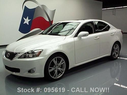 2010 lexus is250 leather sunroof paddle shift only 29k! texas direct auto