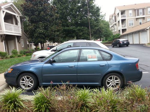 2005 subaru legacy limited sedan 4-door 2.5l