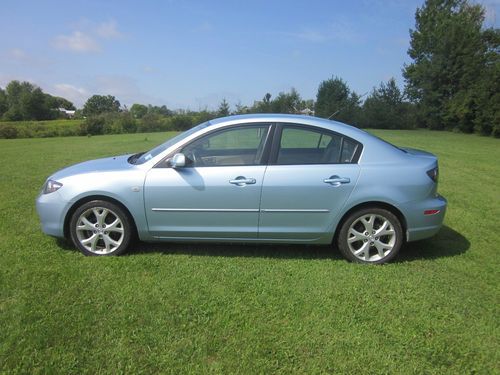 2008 mazda 3 4dr low miles mazda esp with roadside assistance thru 08/15/2014