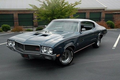 1970 buick gs 455 rare manual transmission  1 of 66 made