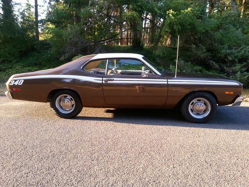 1974 dodge dart  duster 318 340 clone selling no reserve 142k miles turn key