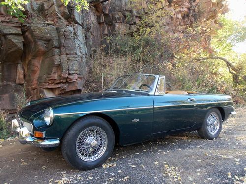 1965 MGB Convertible Show Car Very Low Original Miles 55,101 Actual, image 2