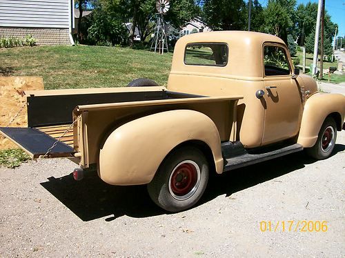 1950 Chevrolet Chevy 3100 Pickup Truck, image 2