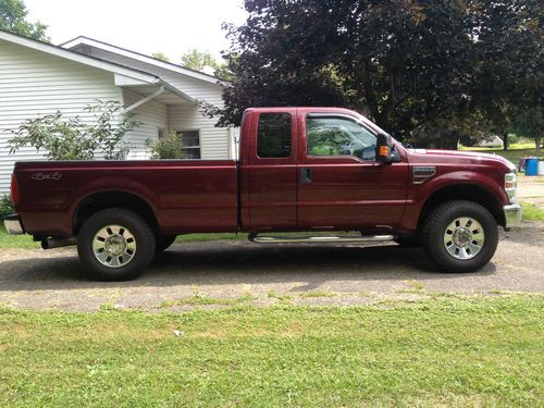 2008 ford f-250 super duty xlt extended cab pickup 4-door 6.4l