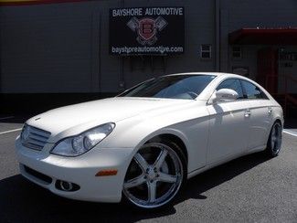 Cls500*custom wheels/body kit*nav*1 owner*carfax cert*we finance*h/k*premium*fla