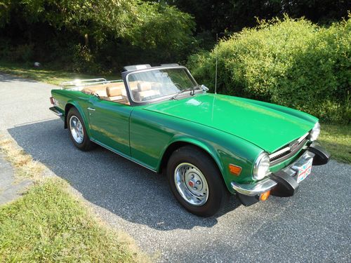 1976 triumph tr6 base convertible 2-door 2.5l