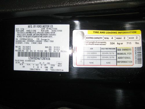 2007 Ford Mustang Shelby GT Coupe 2-Door 4.6L, US $21,000.00, image 16