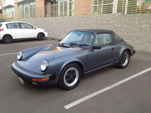 Classic 1988 porsche 911 carrera targa, excellent condition, one owner