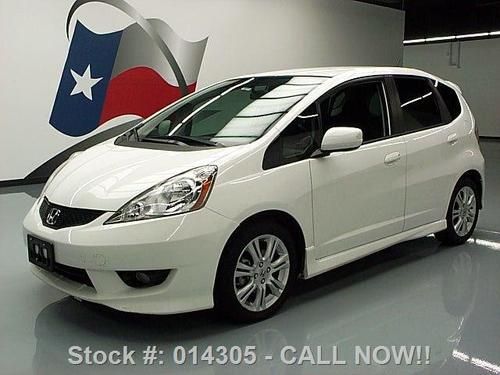 2010 honda fit sport nav paddle shift alloy wheels 39k texas direct auto