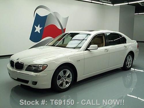 2007 bmw 750li lux seating sunroof navigation only 61k texas direct auto