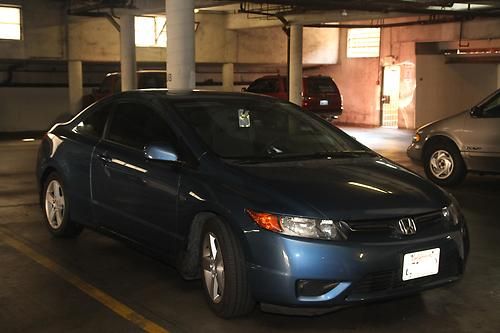 2007 Honda Civic EX Coupe 2-Door 1.8L, Honda Warranty, Clear Title, image 2