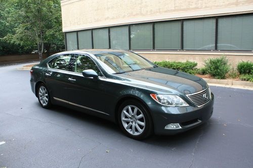 2007 lexus ls460 base w bluetooth nav 1 owner clean carfax priced below kb value