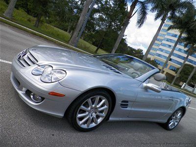 2007 mercedes benz sl 550 roadster navigation convertible bose florida 1 owner