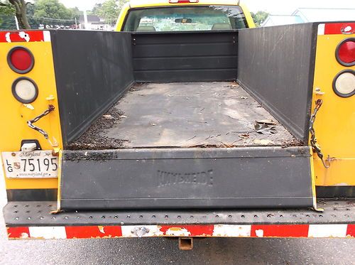 2003 chevy k2500 4x4 duramax utility bed meyers snow plow meyer snowplow 2500hd, image 6