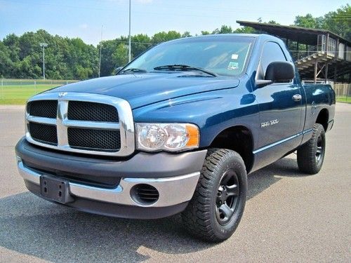 02 ram 1500 v8 5 speed 90 day power train warranty regular cab 4x4