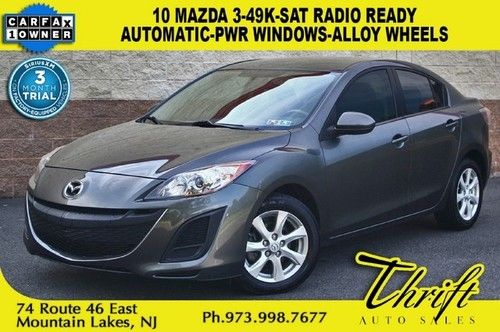 10 mazda 3-49k-sat radio ready-automatic-pwr windows-alloy wheels