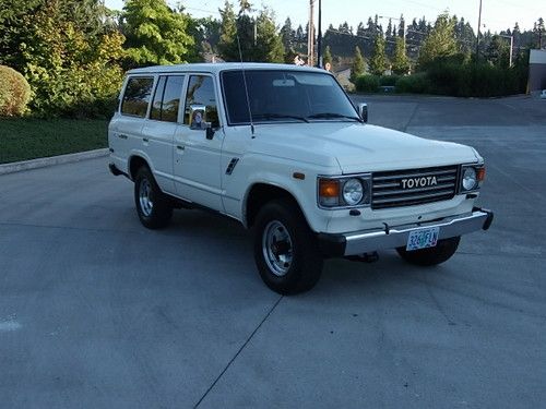 1985 toyota land cruiser fj60 4speed 4x4 no reserve