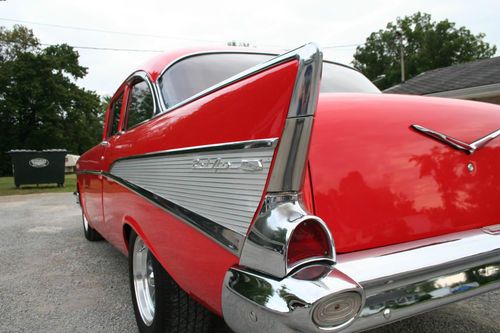 1957 CHEVROLET BELAIR 2 DOOR SEDAN 283 AUTO POWER STEERING, US $28,500.00, image 16