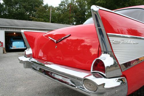 1957 CHEVROLET BELAIR 2 DOOR SEDAN 283 AUTO POWER STEERING, US $28,500.00, image 18