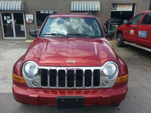 2006 jeep liberty 4wd limited trail rated