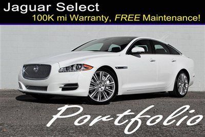 1-owner 15k certified cpo 100k warr supercharged xj white pano 2011 10 12 13 xjl