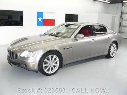 2006 maserati quattroporte sunroof nav pwr sunshade 17k texas direct auto