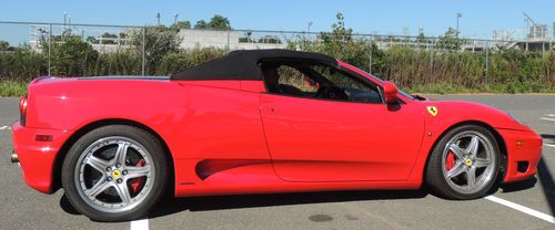 2004 ferrari 360 spider convertible 2-door 3.6l