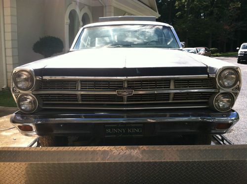 1967 ford fairlane 500 2 door hardtop project car