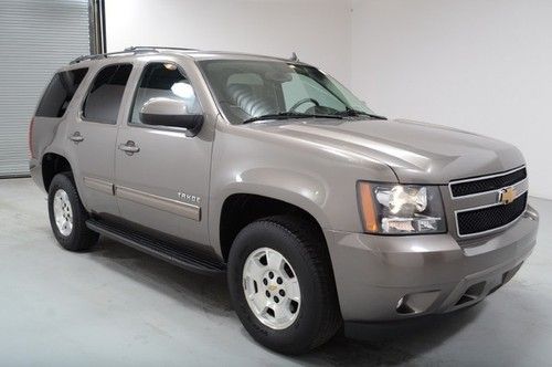 2012 chevrolet tahoe lt dvd sunroof auto power heated leather  keyless kchydodge