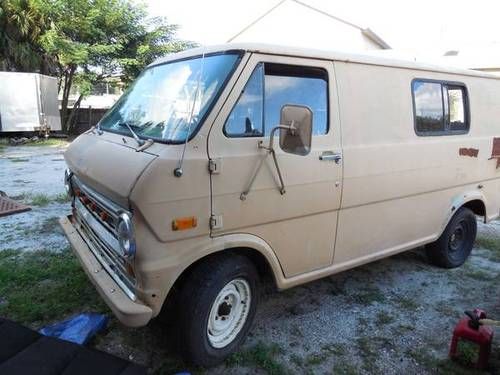 1974 ford econoline window van.  99.9% rust free az van project 69 70 71 72 73