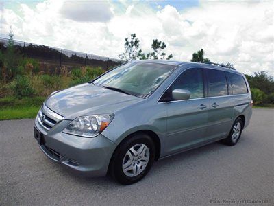 Ex-l clean carfax leather tv dvd sunroof leather pwr door eco tech florida van