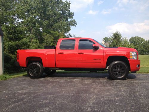 2012 chevrolet 2500hd 6.0 crewcab 4x4