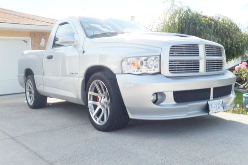 2005 srt 10 ram 6 speed hurst modifications low miles  viper muscle truck