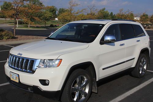 2011 jeep grand cherokee overland sport utility 4-door 5.7l