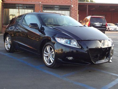 2011 honda cr-z ex damaged salvage runs! hybrid manual trans economical l@@k!!