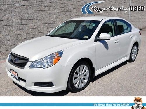 2011 subaru legacy 2.5i all wheel drive leather heated seats bluetooth tpms awd