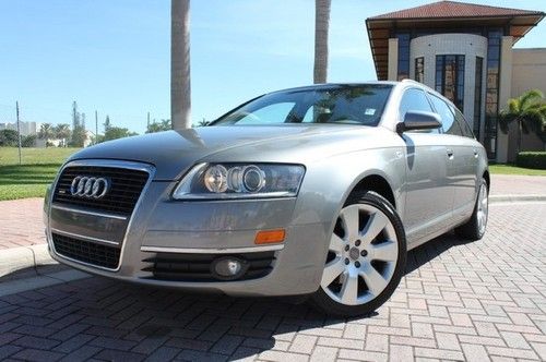 2006 audi a6 3.2 avant quattro, nav, cold, tech pkg 1-owner immaculate!